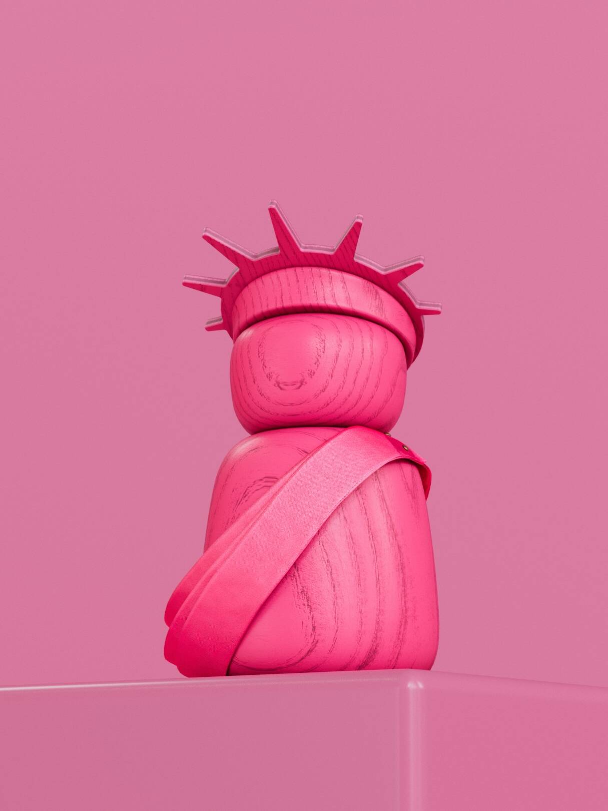 The Motleys, The Liberty, International Pink Day, figurines