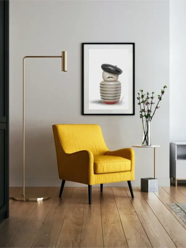 The Motleys, l'Artist, bohemian, arts, print, France