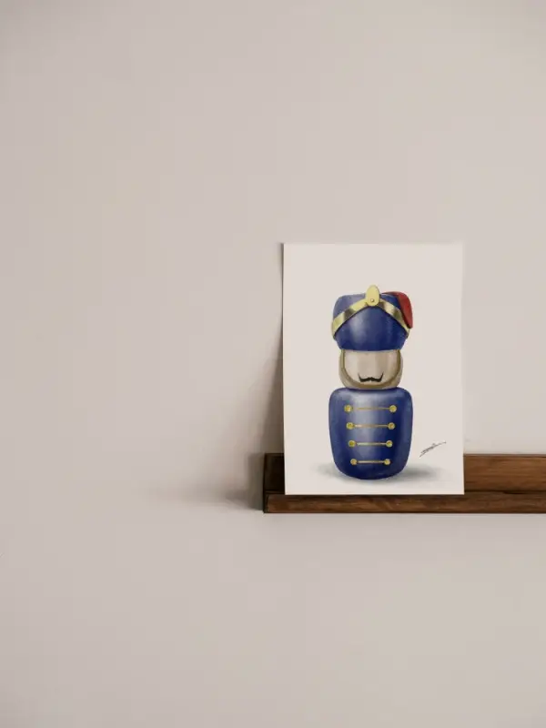 The Motleys, Hussars on a sortie, August Macke, the blue rider, figurines, Germany