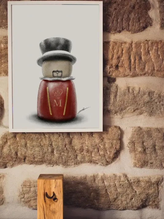 The Motleys, The Red Beefeater, Beefeaters, figurines, red, Tower of London