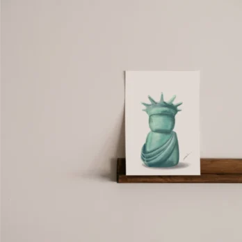 The Motleys, The Liberty, print, USA, Statue of Liberty, Sculpture