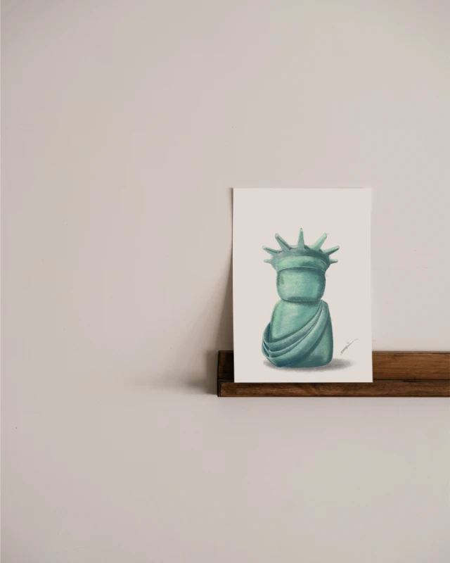 The Motleys, The Liberty, print, USA, Statue of Liberty, Sculpture