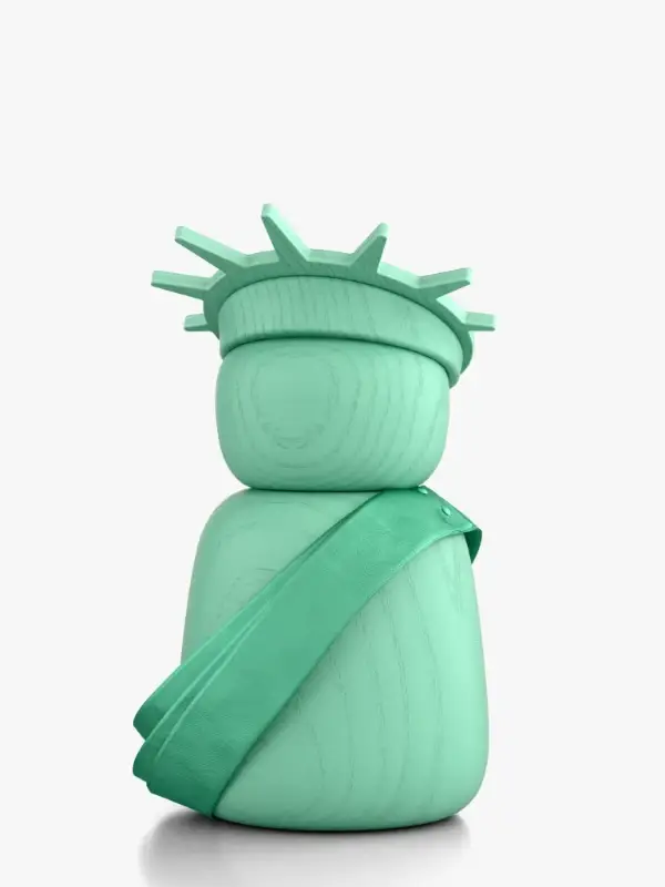 The Motleys, The Liberty, Statue of Liberty, figurines, green, USA